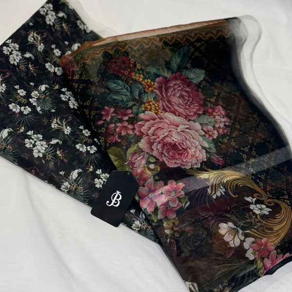 PAPER SILK 2 PCS SUITS